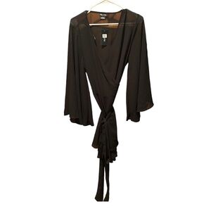 City Chic Fleetwood Tunic in Black Size 16 NWT